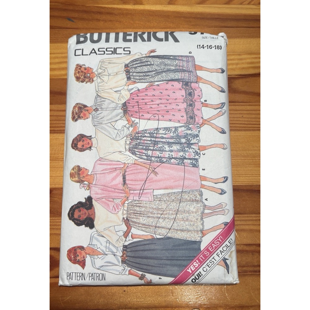 Vintage 1980s Sewing Patterns Lot of 5 - McCall's, Simplicity, Butterick - Retro - Picture 7 of 10